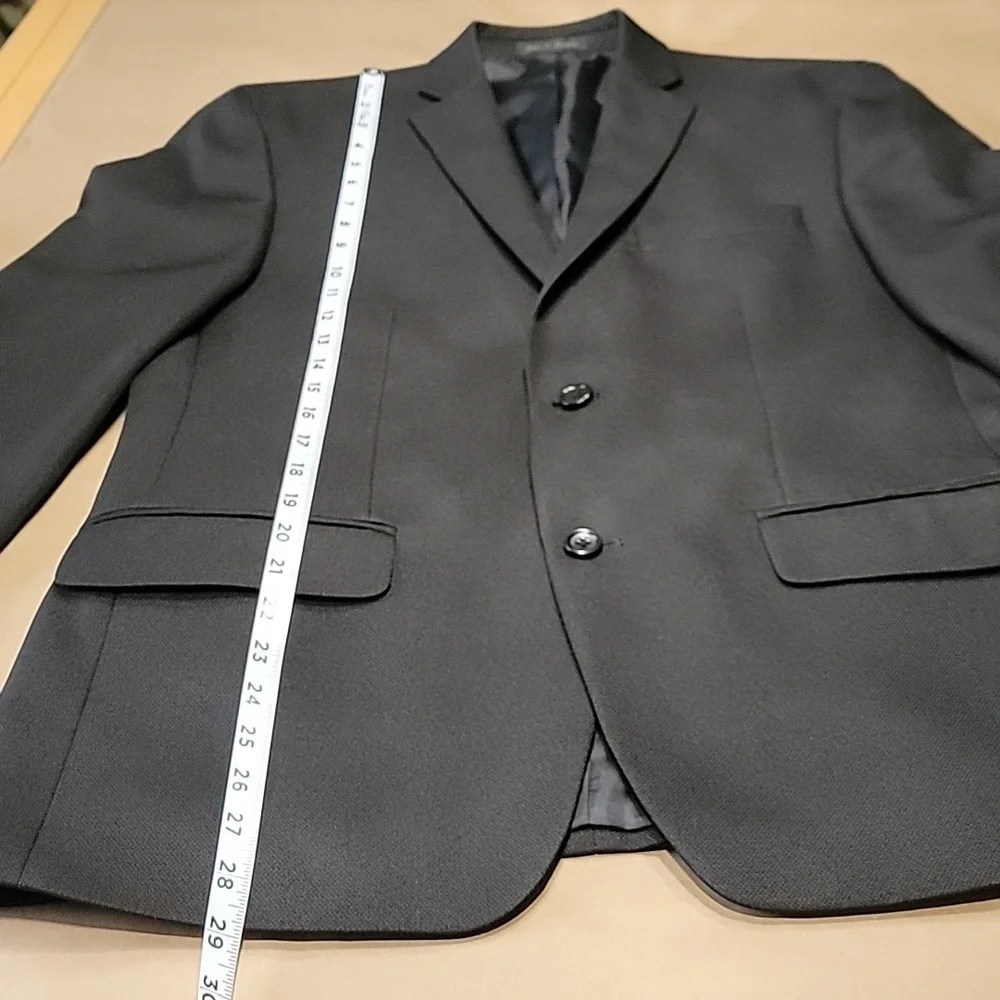 MICHAEL Michael Kors Size 40S Black Textured Sport Coat / Blazer, Like New Cond.